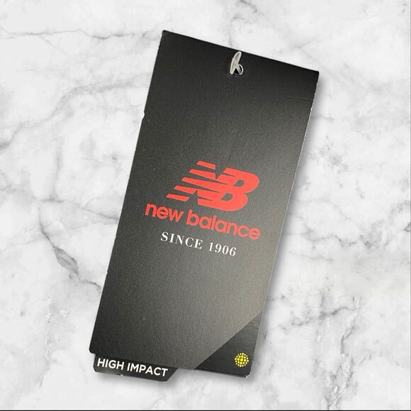 New Balance Power X Black Sports Bra Size M (D-DD) High Impact Bra NWT - Picture 8 of 16